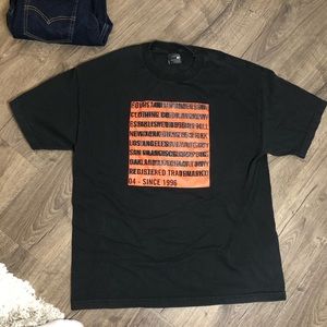 Mens Fourstar black Tshirt